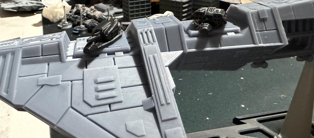 XW Xwing Epic scale Imperial Escort Carrier for Star wars Xwing Miniatures game 349mm