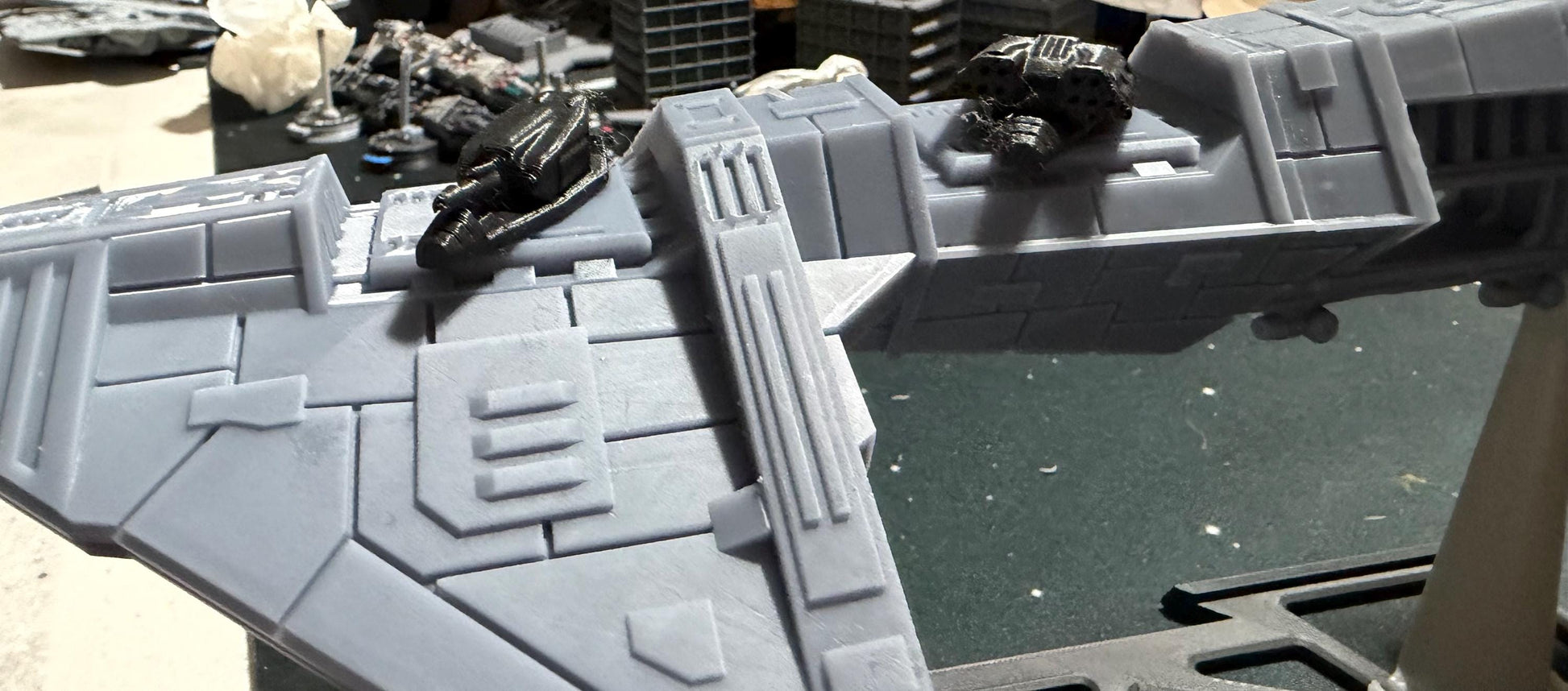 XW Xwing Epic scale Imperial Escort Carrier for Star wars Xwing Miniatures game 349mm