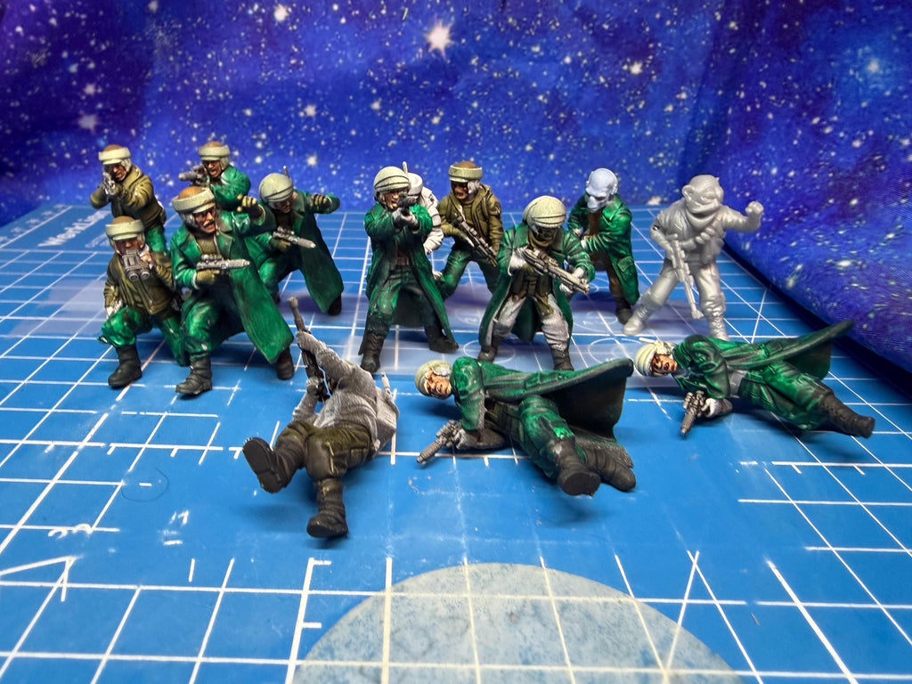 Rebel Insurgent Forest Infantry (14): 35mm Miniatures for Star Wars Legion