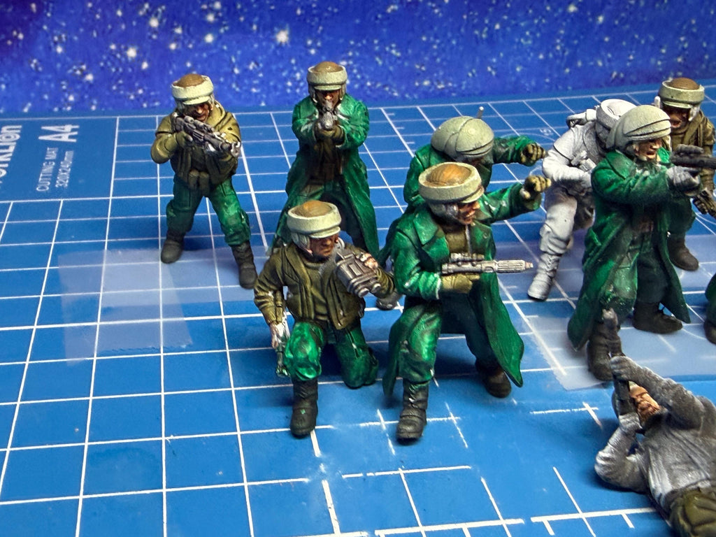 Rebel Insurgent Forest Infantry (14): 35mm Miniatures for Star Wars Legion