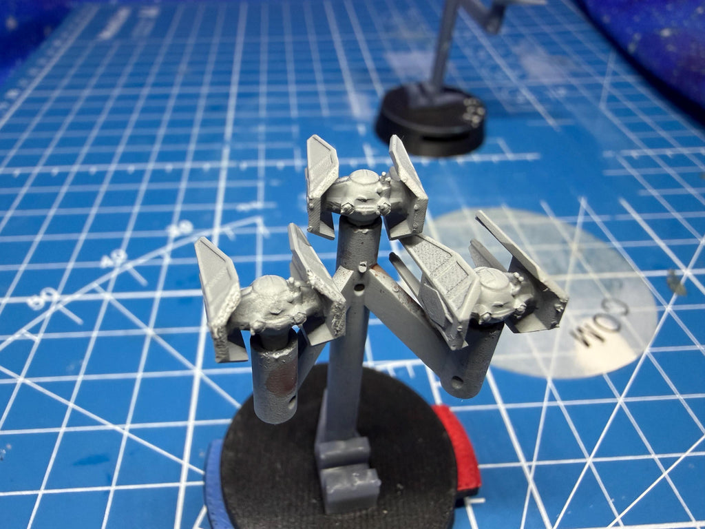 First Order Tie-Wi Whisper interceptor Fighter Squadron (6) for Star wars armada scale games