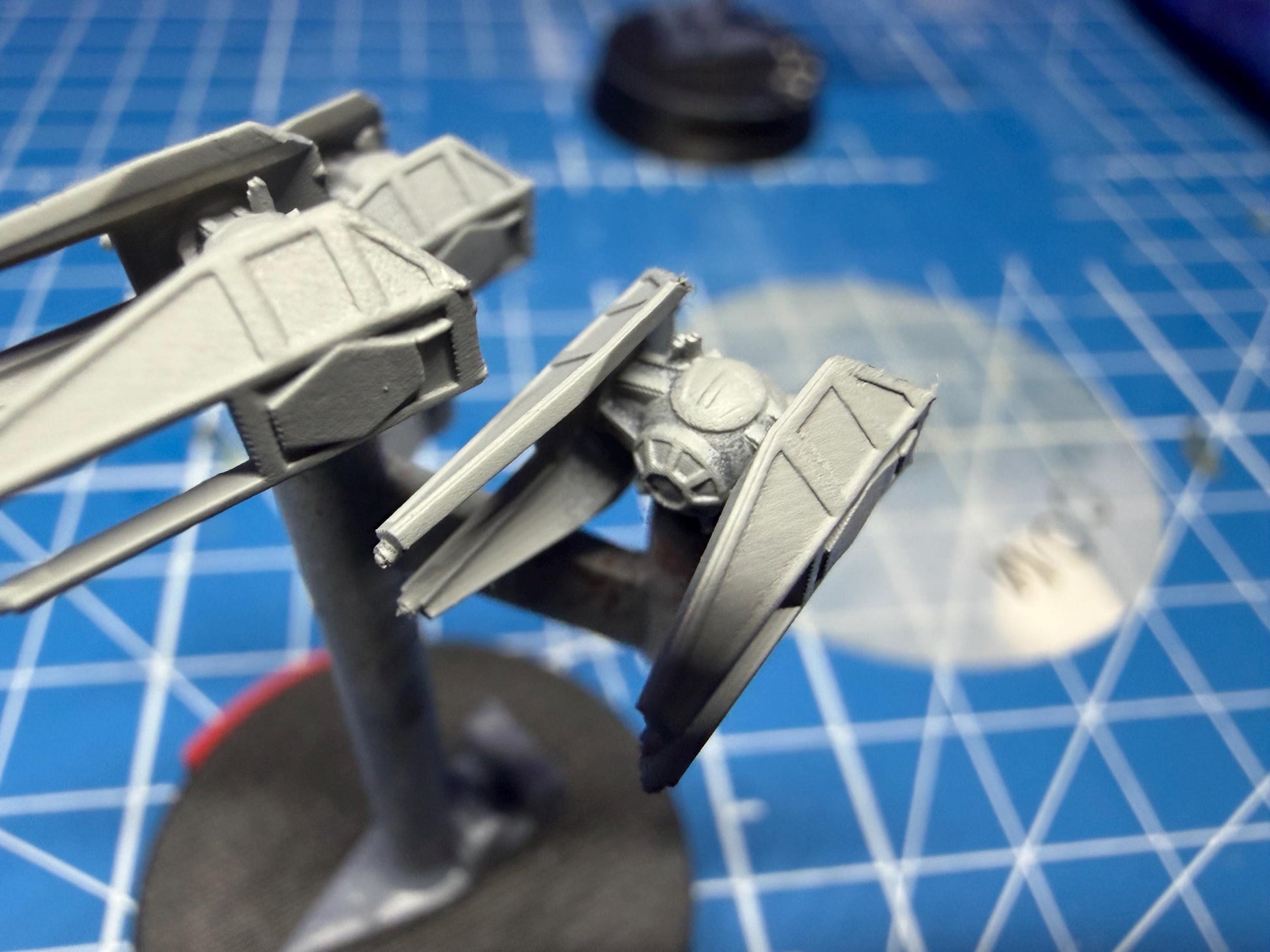 First Order Tie-Wi Whisper interceptor Fighter Squadron (6) for Star wars armada scale games