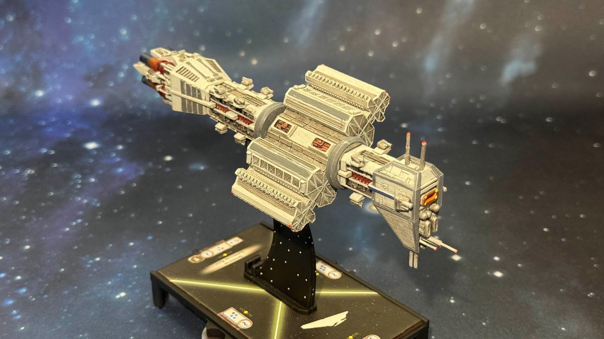 Earthforce Omega Destroyer scaled for Star Wars Armada 175mm