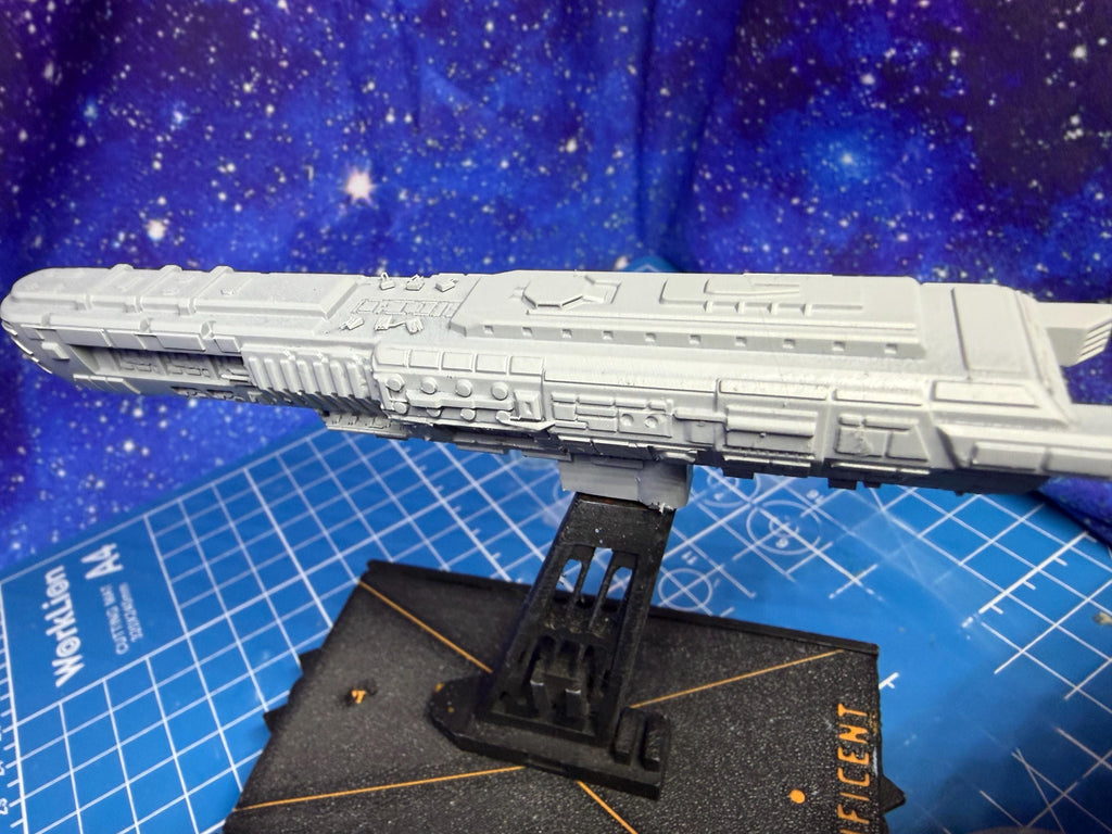 New Republic Bothan Assault Cruiser for Star Wars Armada scale games 130mm