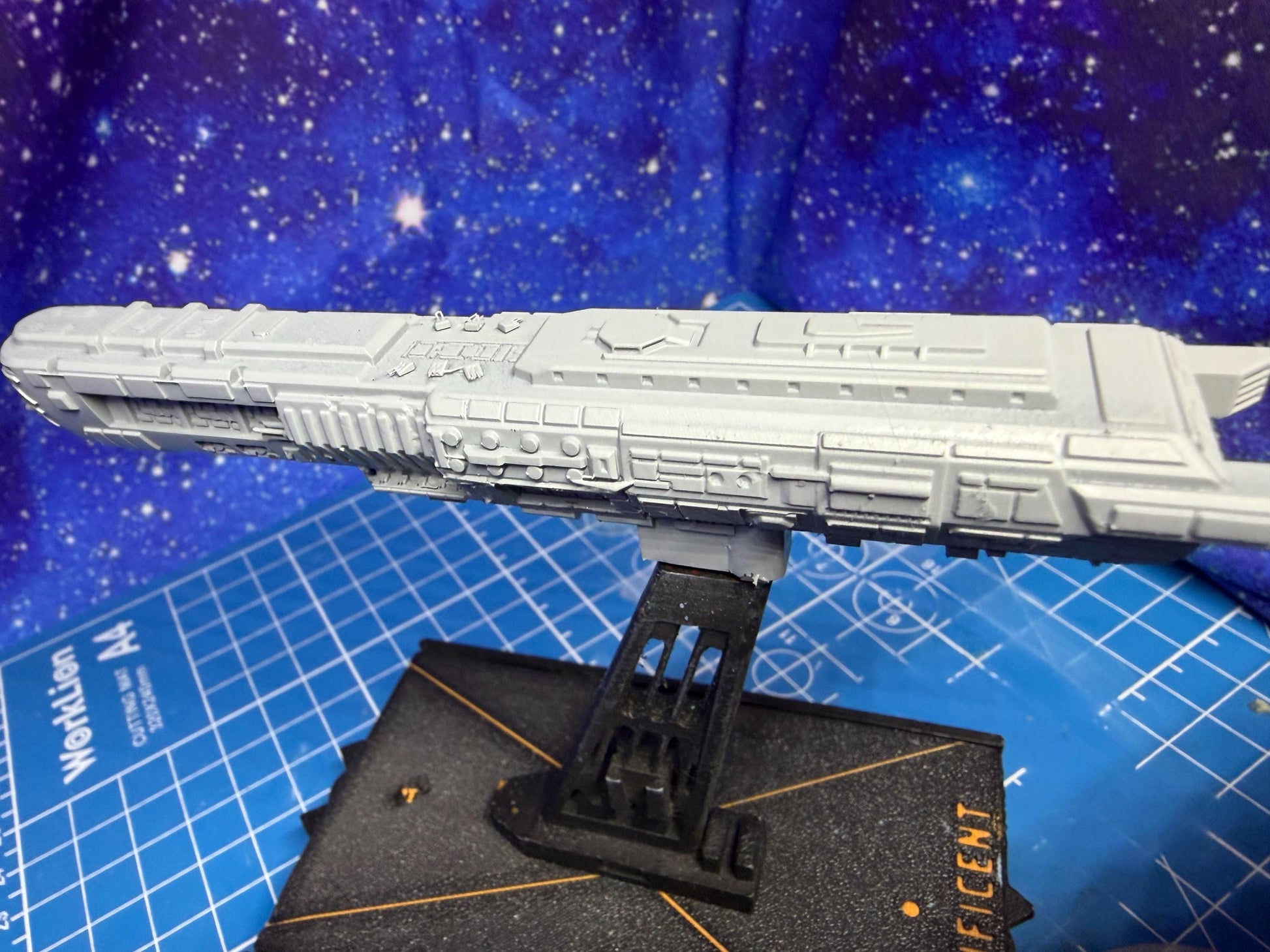 New Republic Bothan Assault Cruiser for Star Wars Armada scale games 130mm