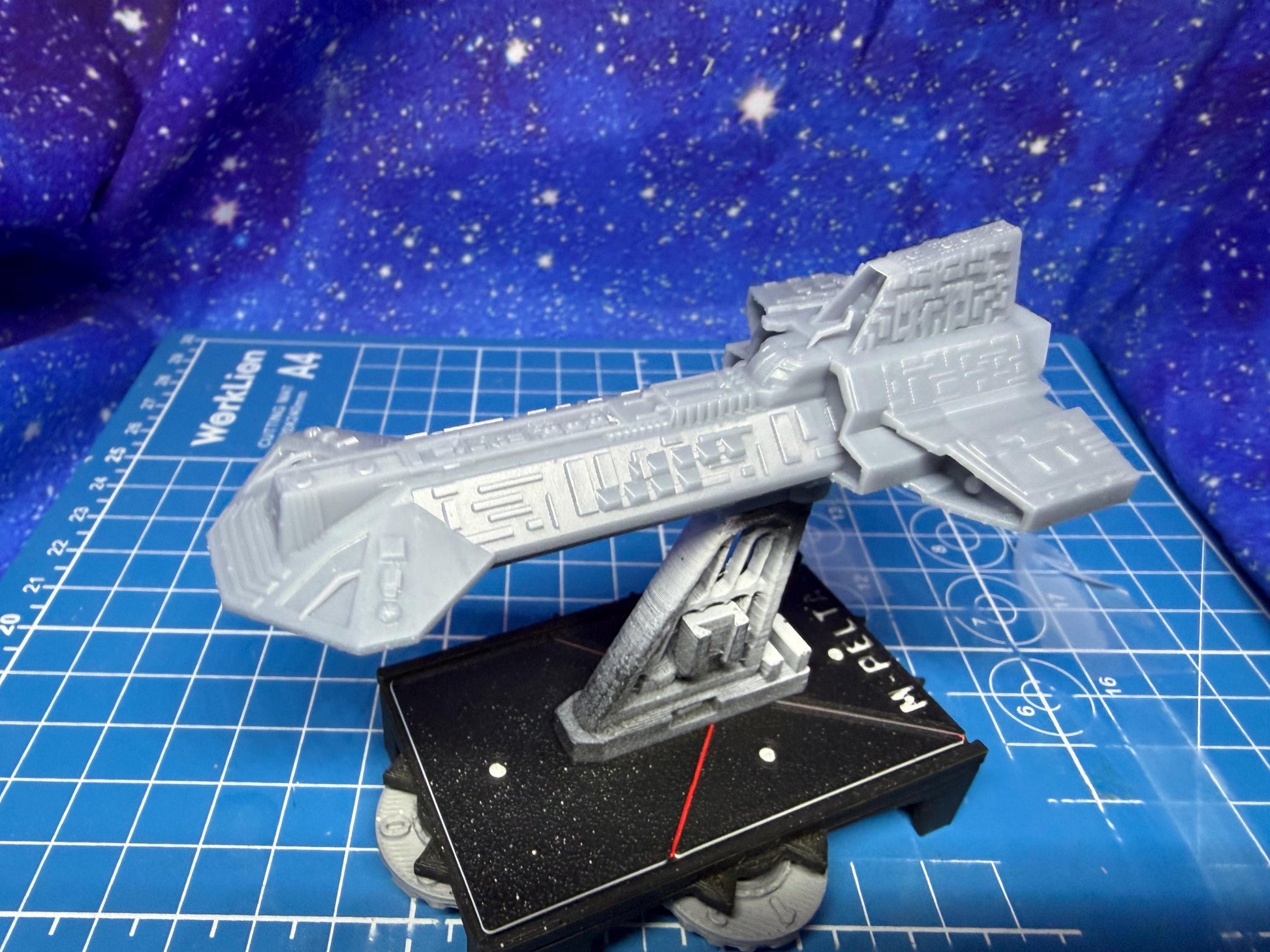 Ancient Atlantean destroyer for Armada Nexus scale games 90mm