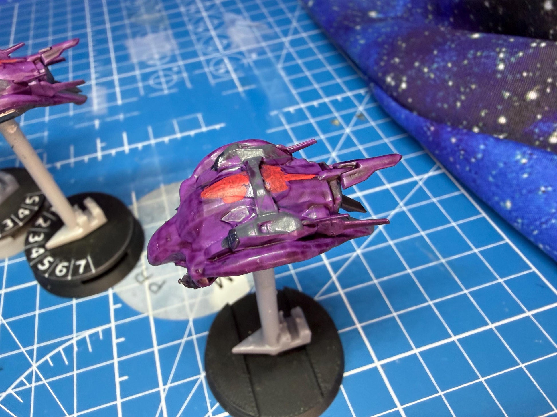 Covenant Phantom Dropship Squadron (3) Halo Armada Homebrew miniatures games 38mm