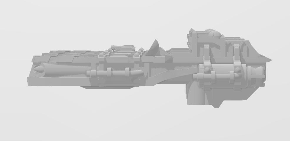 Gothic Sol pattern Destroyer pack(3) for space games 34mm