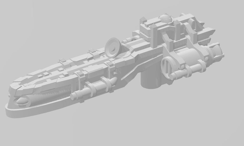 Gothic Sol pattern Destroyer pack(3) for space games 34mm