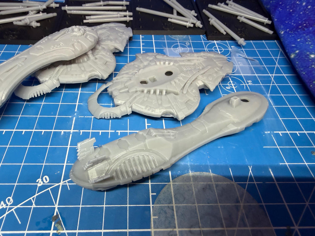 Halo Fleet Battles Proxy Covenant Large Upgrade set for games like Onepagerules Warfleets