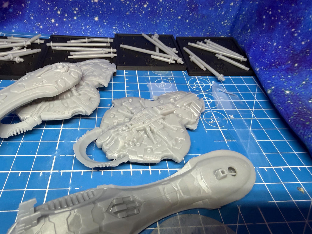 Halo Fleet Battles Proxy Covenant Large Upgrade set for games like Onepagerules Warfleets