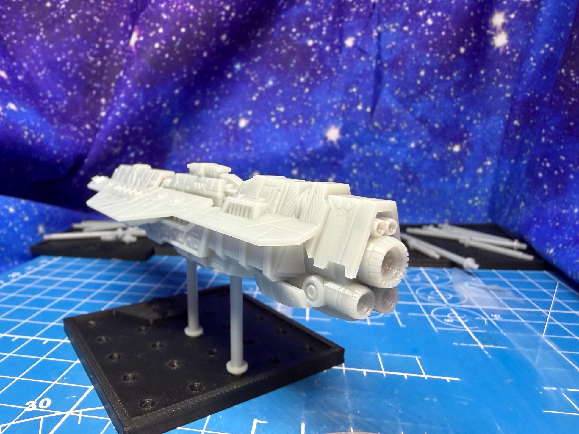 Halo Fleet Battles Proxy UNSC Large Upgrade set for epic scale space games