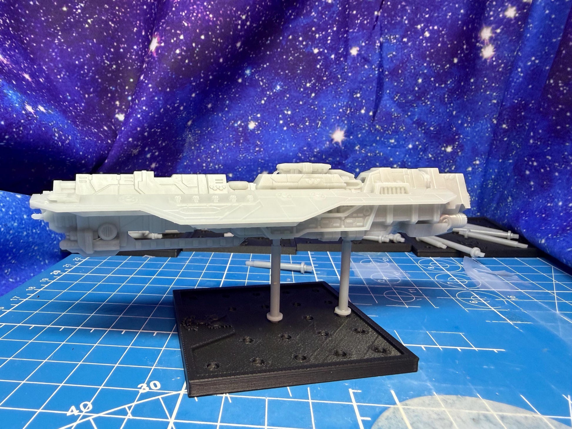 Halo Fleet Battles Proxy UNSC Large Upgrade set for epic scale space games