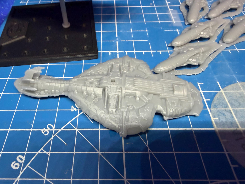 Halo Fleet Battles Proxy Covenant Core Upgrade set for games like Onepagerules Warfleets