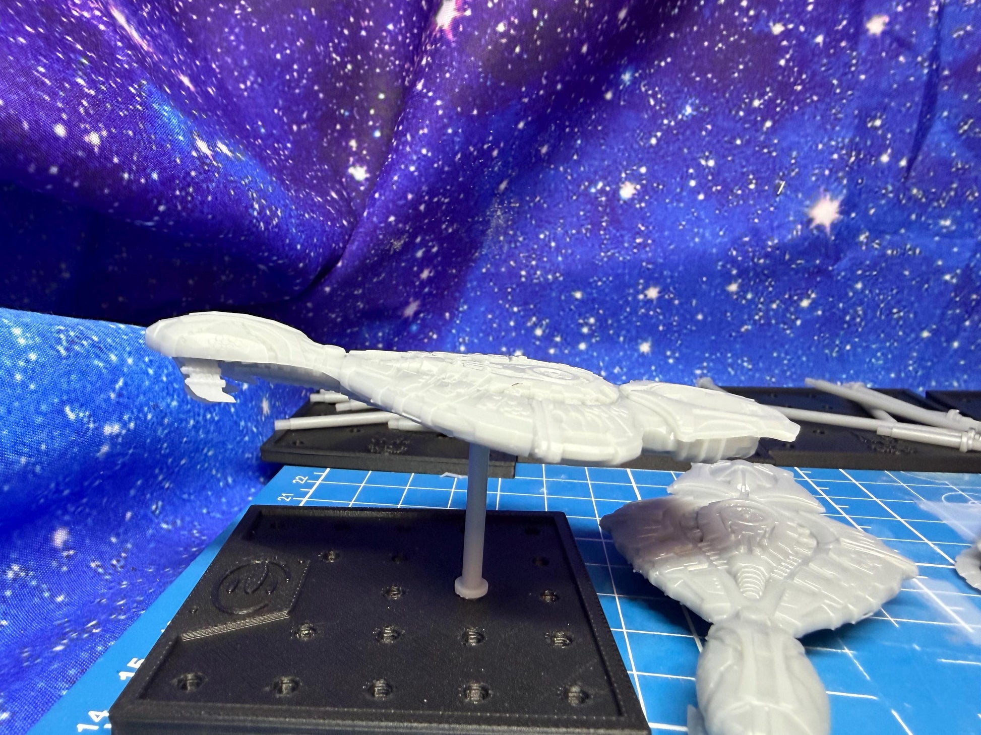 Halo Fleet Battles Proxy Covenant Core Upgrade set for games like Onepagerules Warfleets