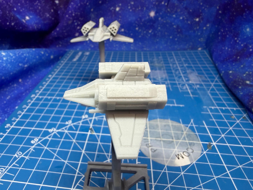XW scale Imperial Missile Boat Starfighter for Star wars Xwing games 1/270