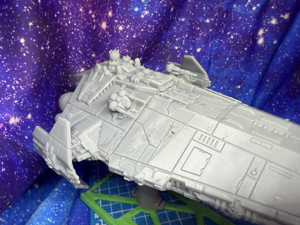 XWImperial Authority Patrol Vessel for Xwing Miniatures scale game 290mm
