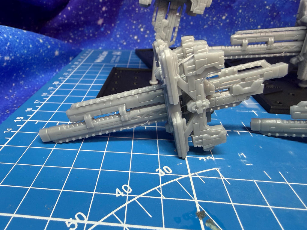 Halo Fleet Battles Proxy UNSC Erod Orbital Weapons Platform Upgrade set for epic scale space games