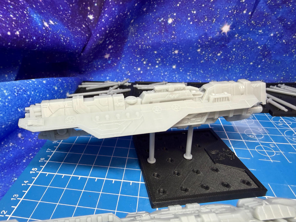 Halo Fleet Battles Proxy UNSC Large Upgrade set for epic scale space games
