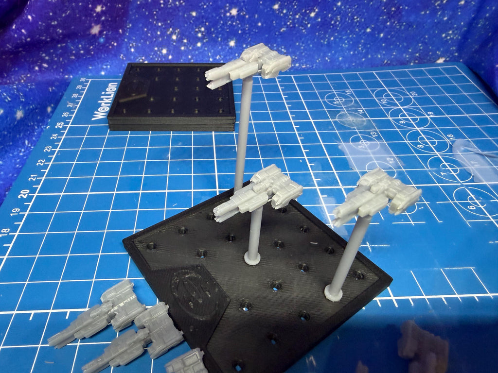 Halo Fleet Battles Proxy UNSC Stalwart Upgrade set for epic scale space games