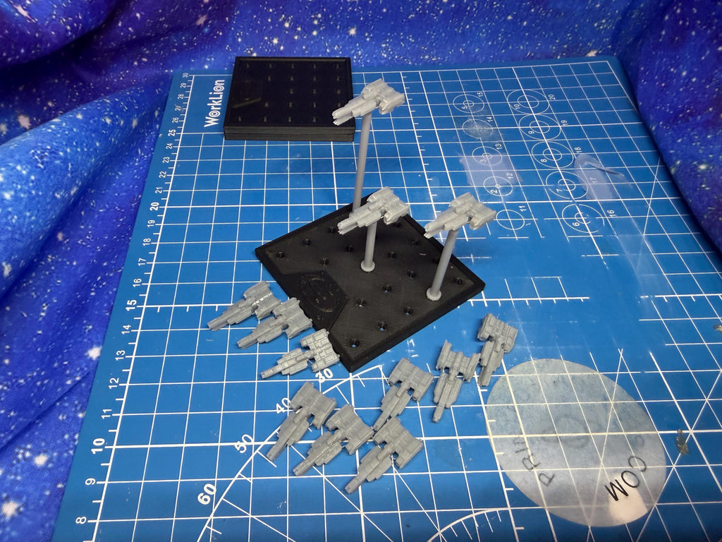 Halo Fleet Battles Proxy UNSC Stalwart Upgrade set for epic scale space games