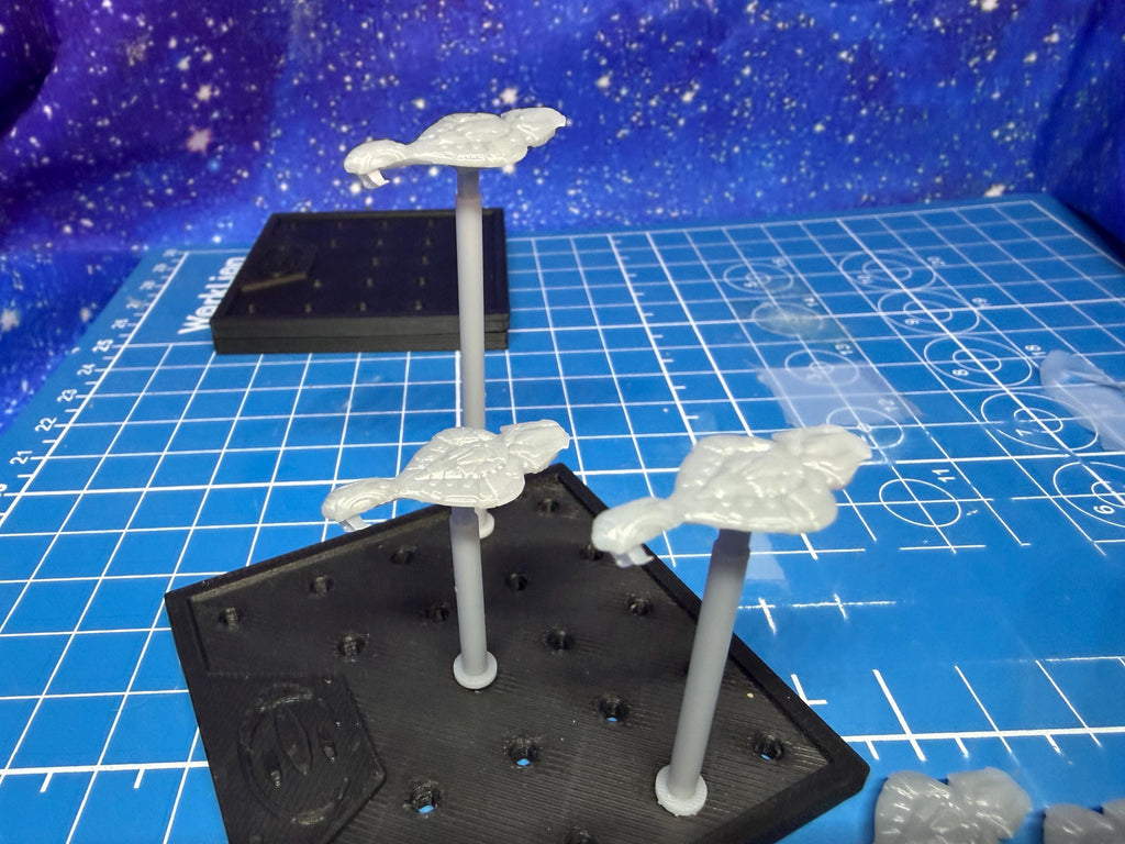 Halo Fleet Battles Proxy Covenant CRS Upgrade set for epic scale space games