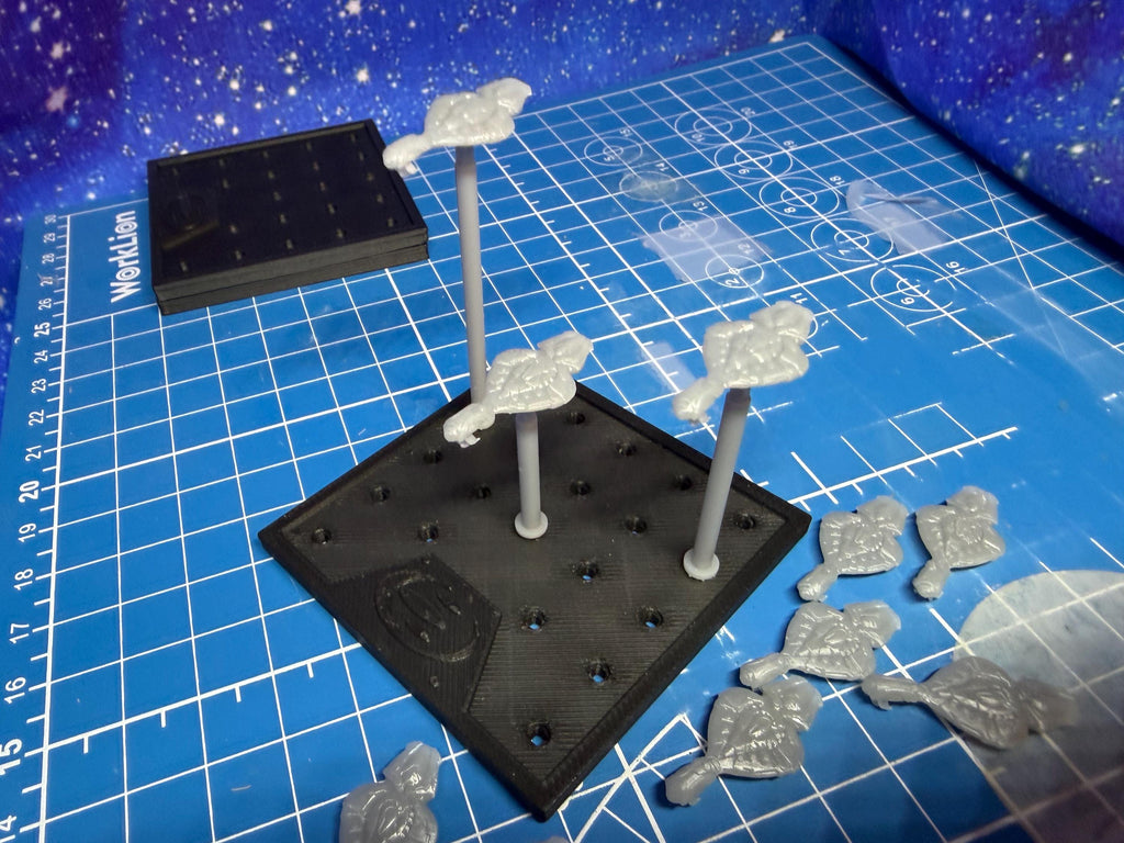 Halo Fleet Battles Proxy Covenant CRS Upgrade set for epic scale space games