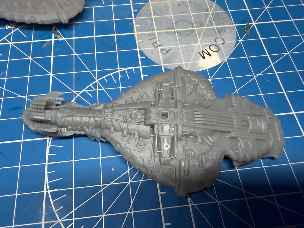 Halo Fleet Battles Proxy Covenant RCS Armored Cruisers Upgrade set for epic scale space games