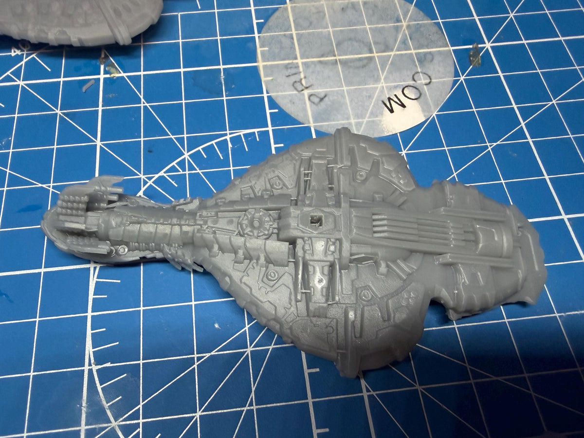 Halo Fleet Battles Proxy Covenant RCS Armored Cruisers Upgrade set for epic scale space games