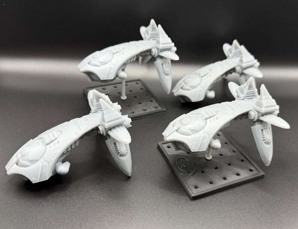 Halo Fleet Battles Covenant CPV Heavy Destoryer Upgrade set for epic scale space games