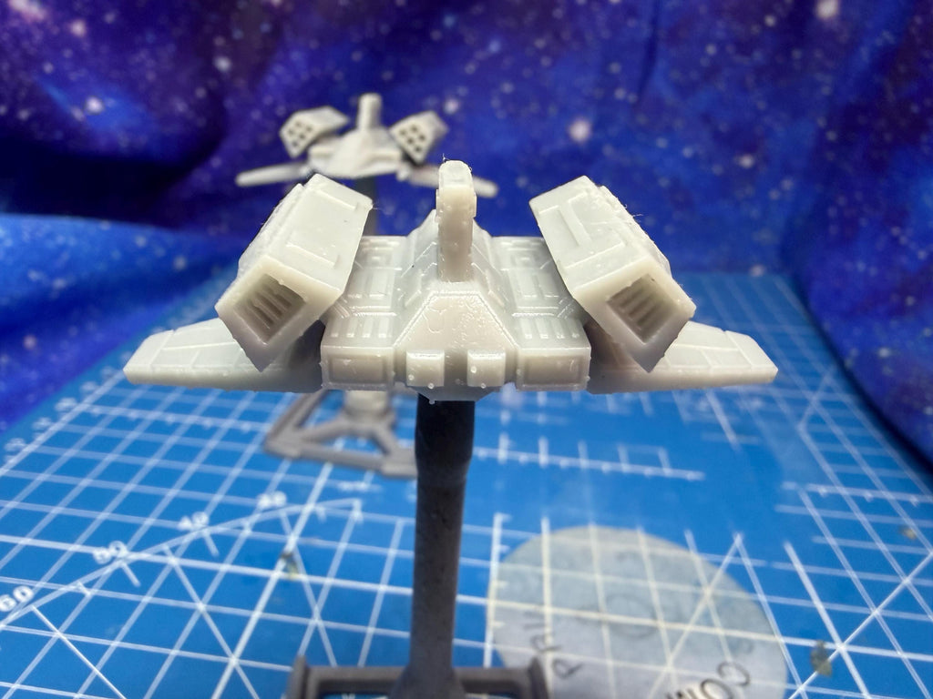 XW scale Imperial Missile Boat Starfighter for Star wars Xwing games 1/270