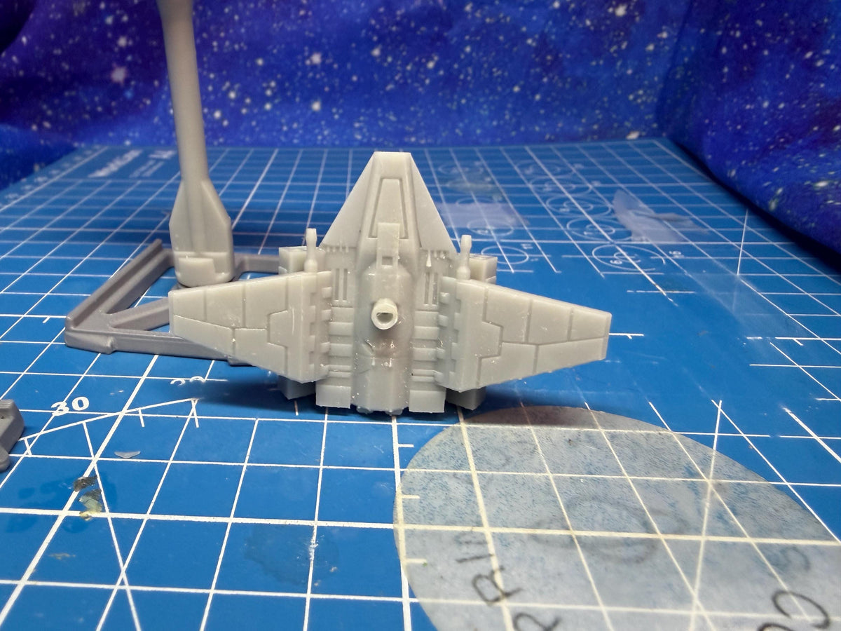 XW scale Imperial Missile Boat Starfighter for Star wars Xwing games 1/270