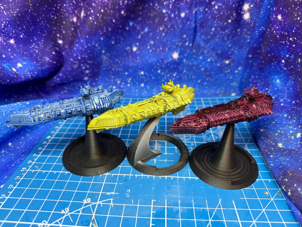 Gothic Sol Traitor Cruiser kit pack for space games 101mm