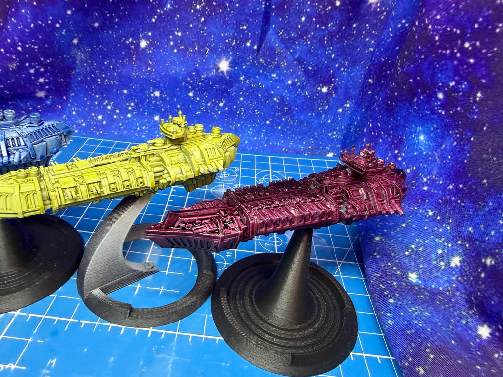 Gothic Sol Traitor Cruiser kit pack for space games 101mm