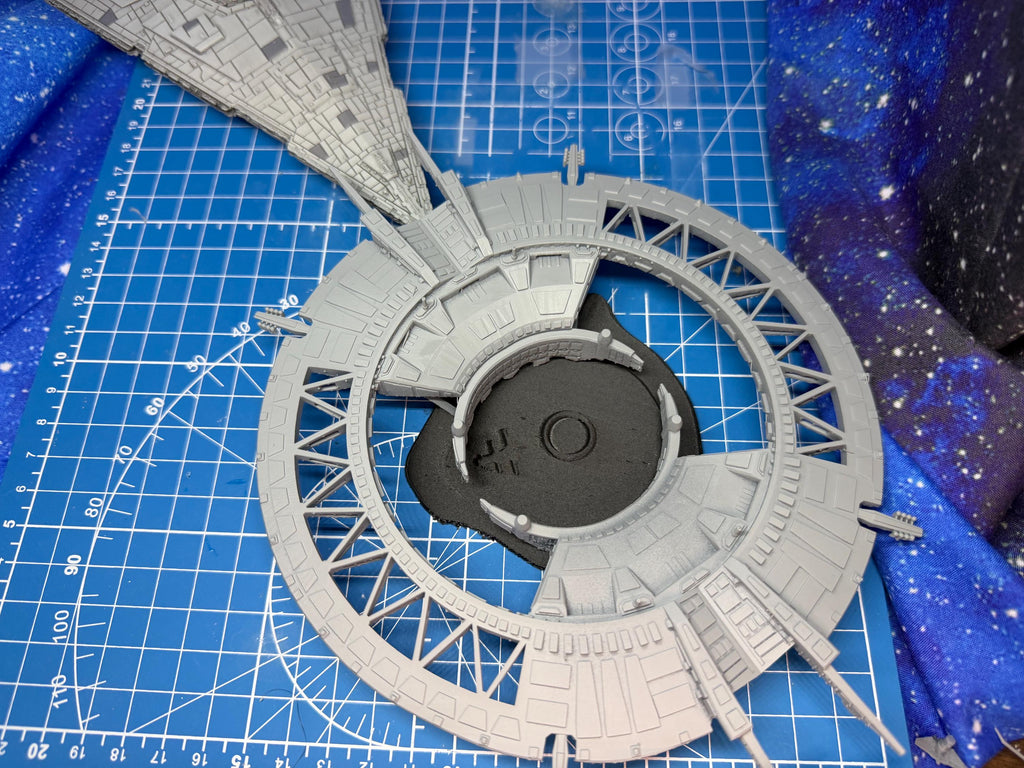 Golan "Scarif" Shield Gate Station for Star Wars Armada scale games 200mm