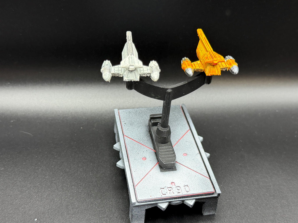 YV-865 Aurore Freighter flotilla (2) ships for Star wars armada 43mm