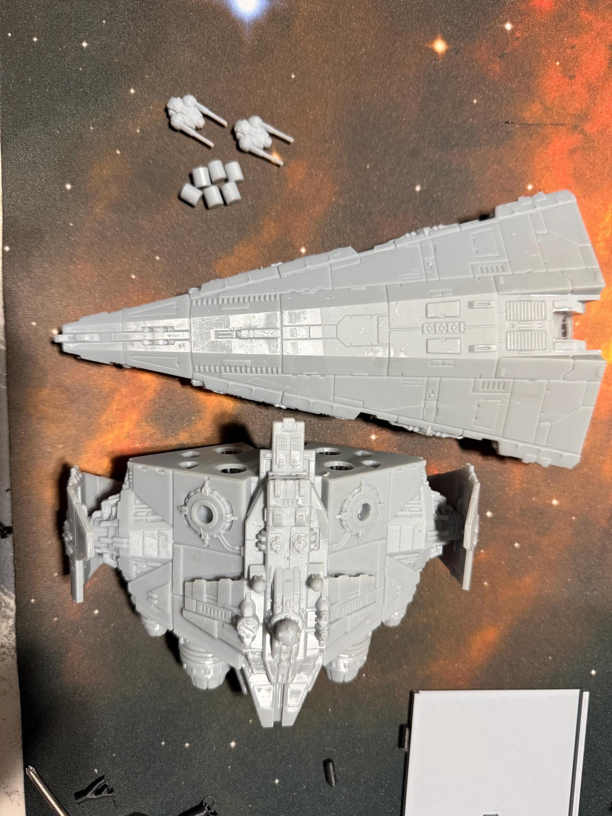 XWImperial Authority Patrol Vessel for Xwing Miniatures scale game 290mm