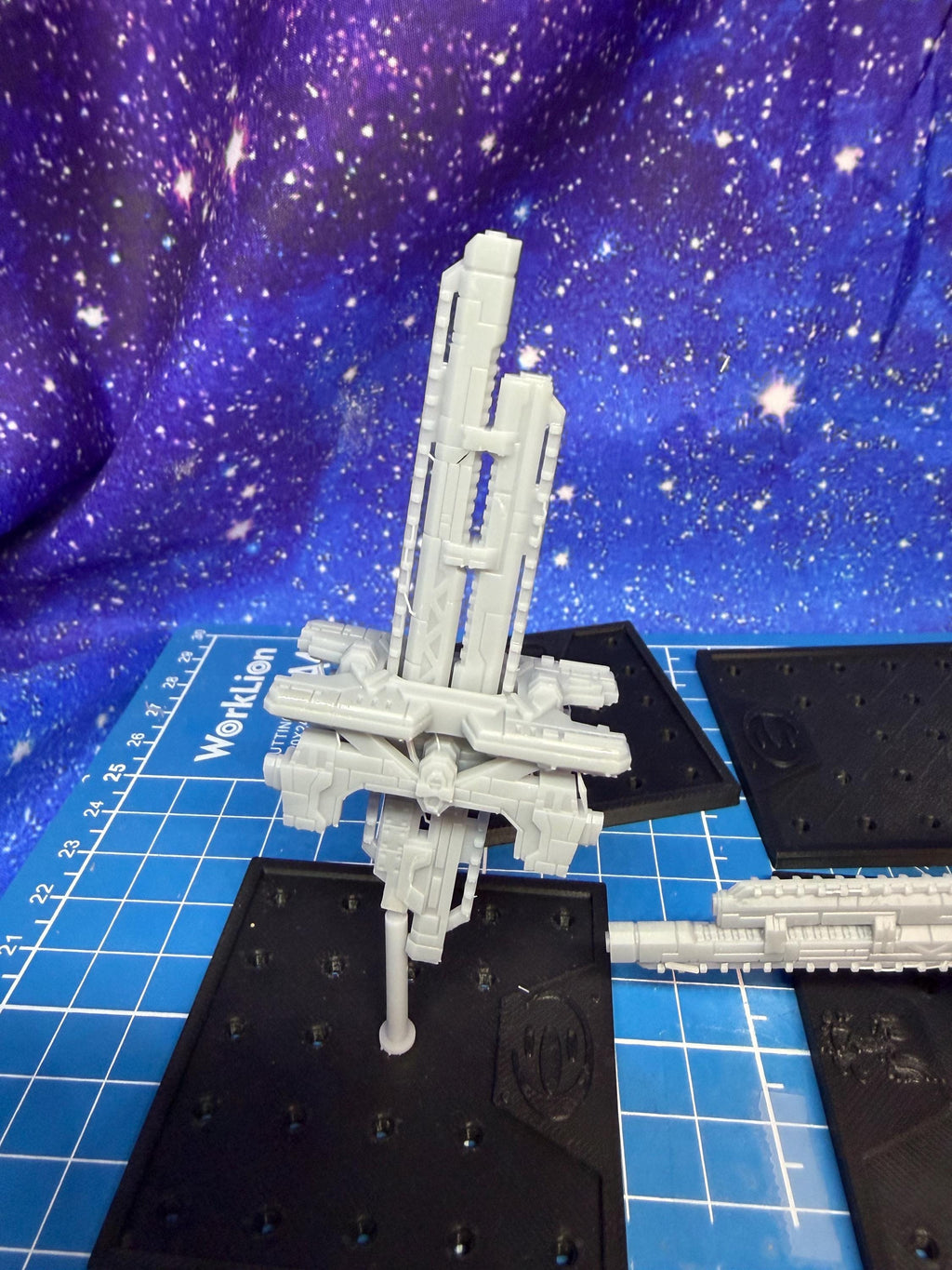 Halo Fleet Battles Proxy UNSC Erod Orbital Weapons Platform Upgrade set for epic scale space games