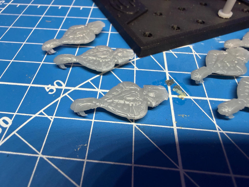 Halo Fleet Battles Proxy Covenant CRS Upgrade set for epic scale space games