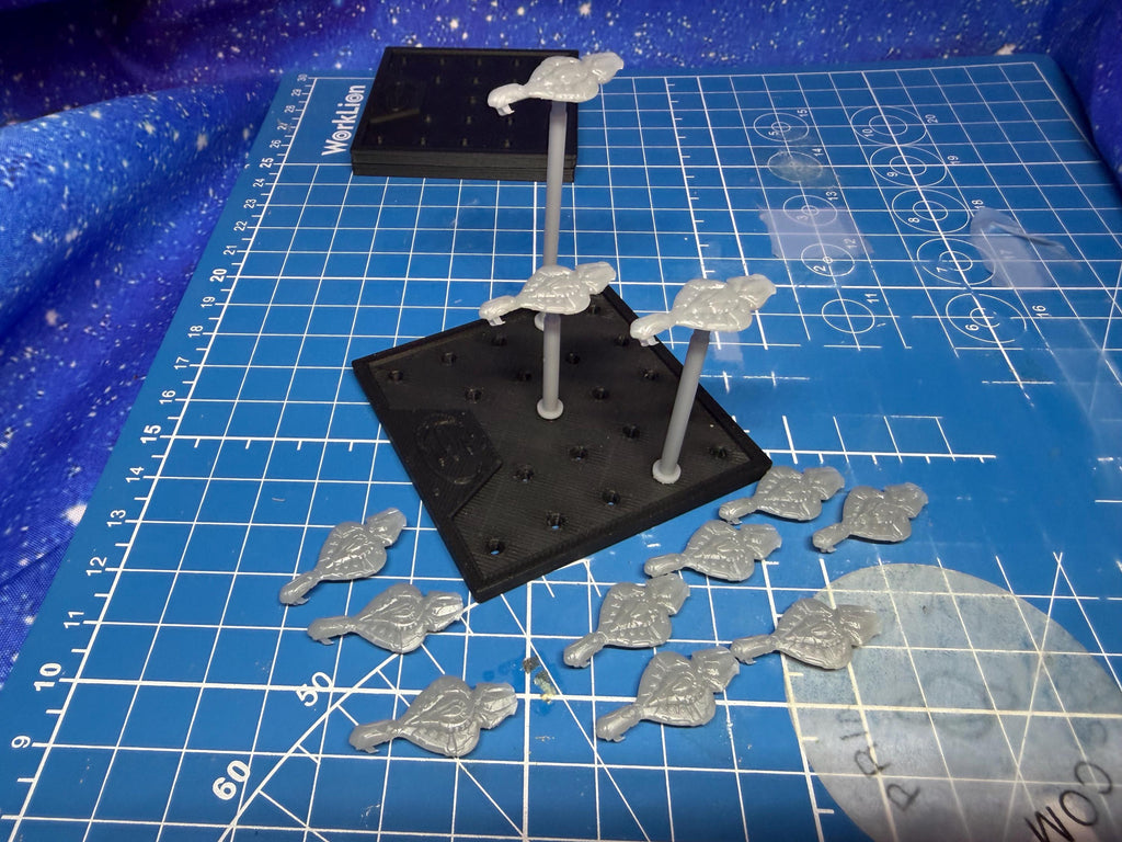 Halo Fleet Battles Proxy Covenant CRS Upgrade set for epic scale space games