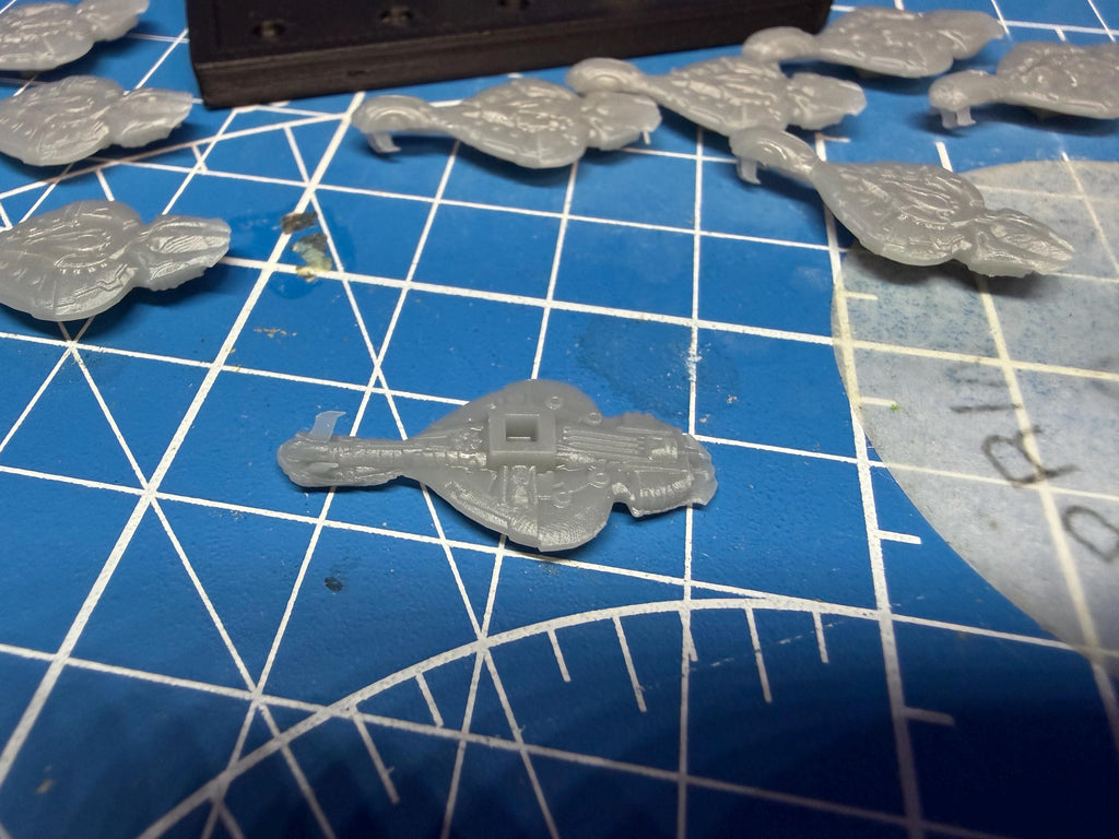 Halo Fleet Battles Proxy Covenant CRS Upgrade set for epic scale space games