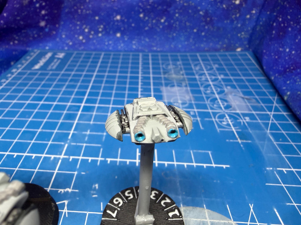Cylon fleet Raider superiority fighter squadron TOS by(3) for Armada Legends scale games 22mm
