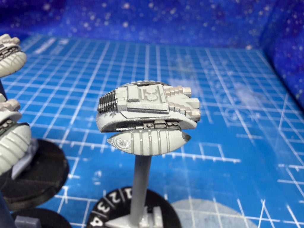 Cylon fleet Raider superiority fighter squadron TOS by(3) for Armada Legends scale games 22mm