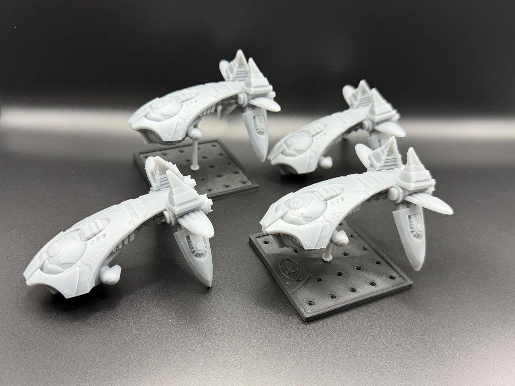 Halo Fleet Battles Covenant CPV Heavy Destoryer Upgrade set for epic scale space games