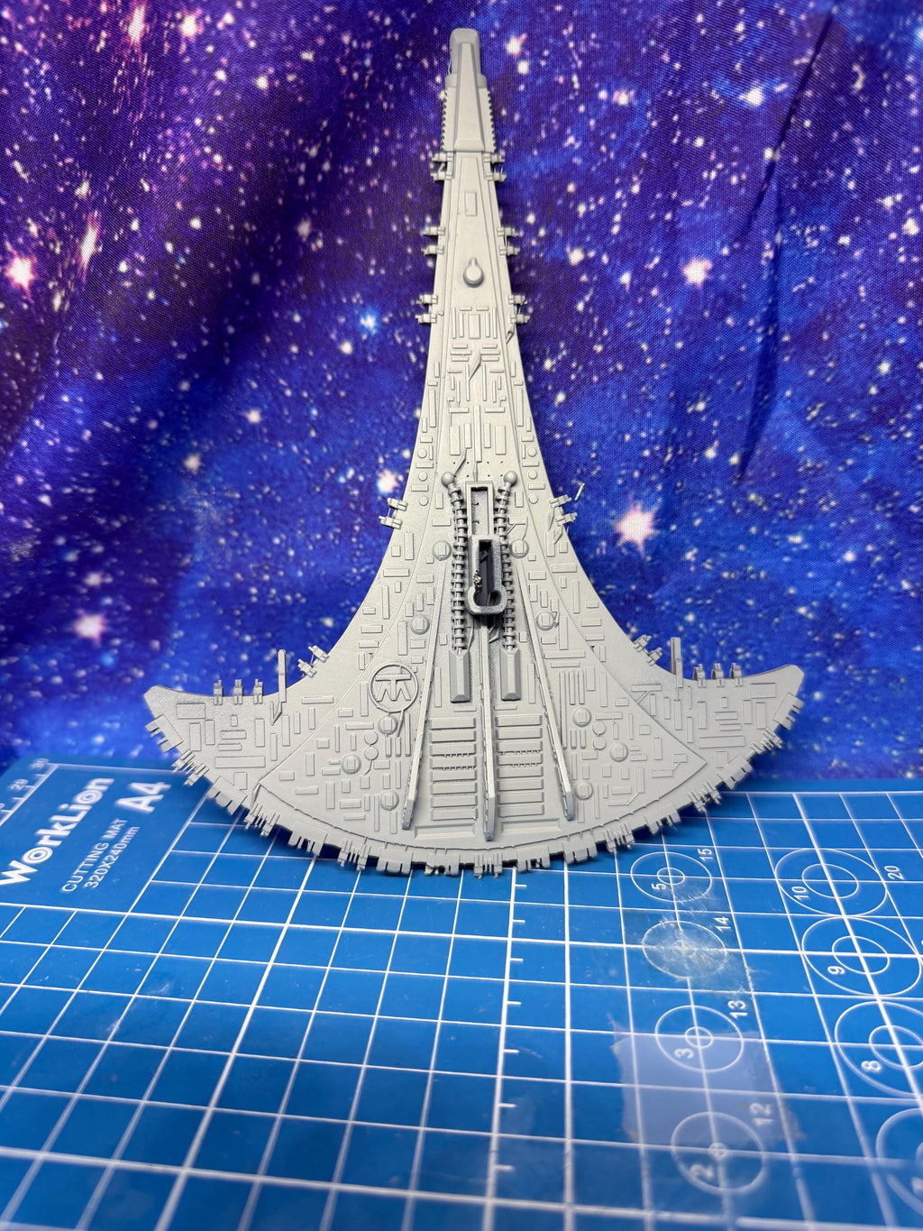 Ancient Atlantean Destiny science ship for Star Wars Armada scale games 160mm