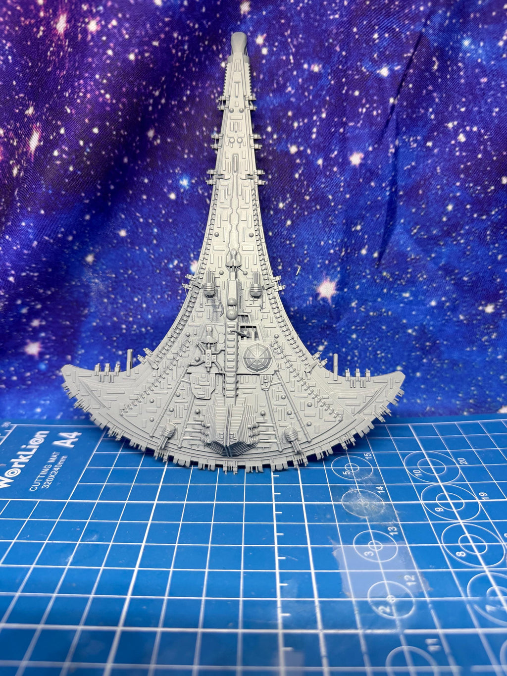 Ancient Atlantean Destiny science ship for Star Wars Armada scale games 160mm