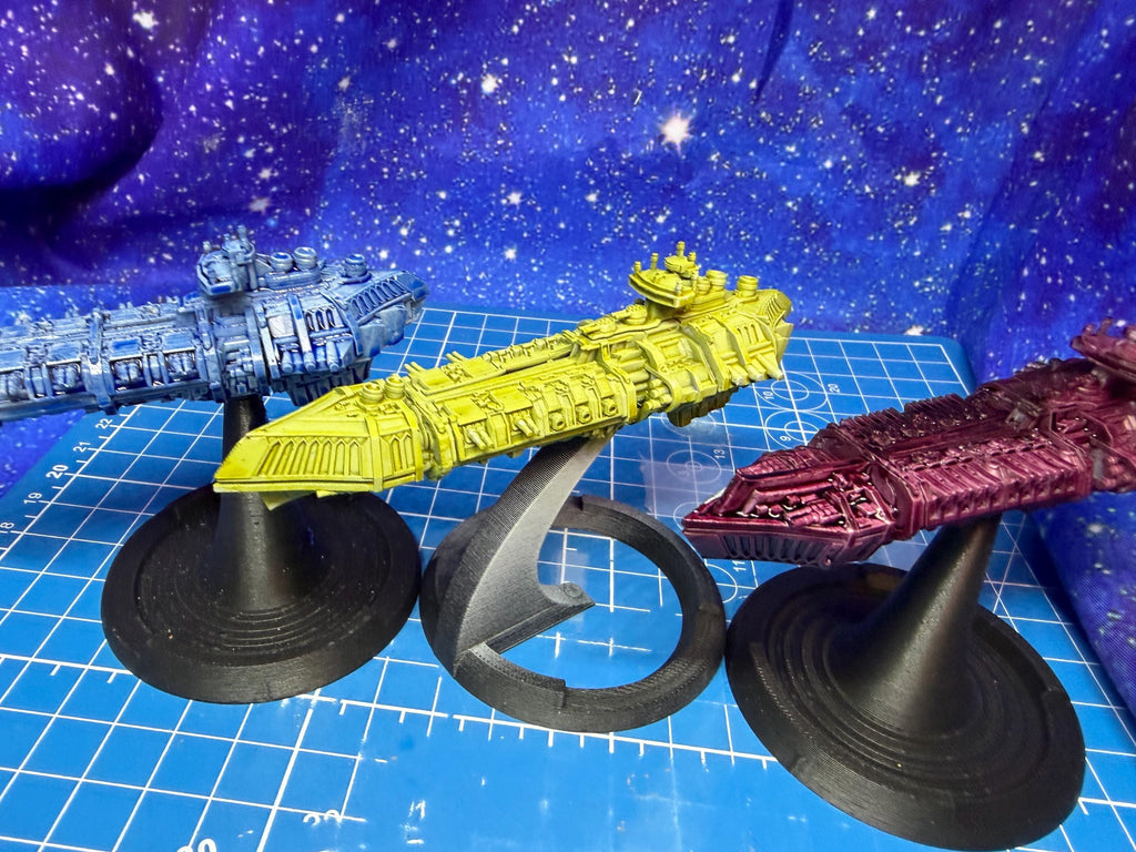 Gothic Sol Traitor Cruiser kit pack for space games 101mm