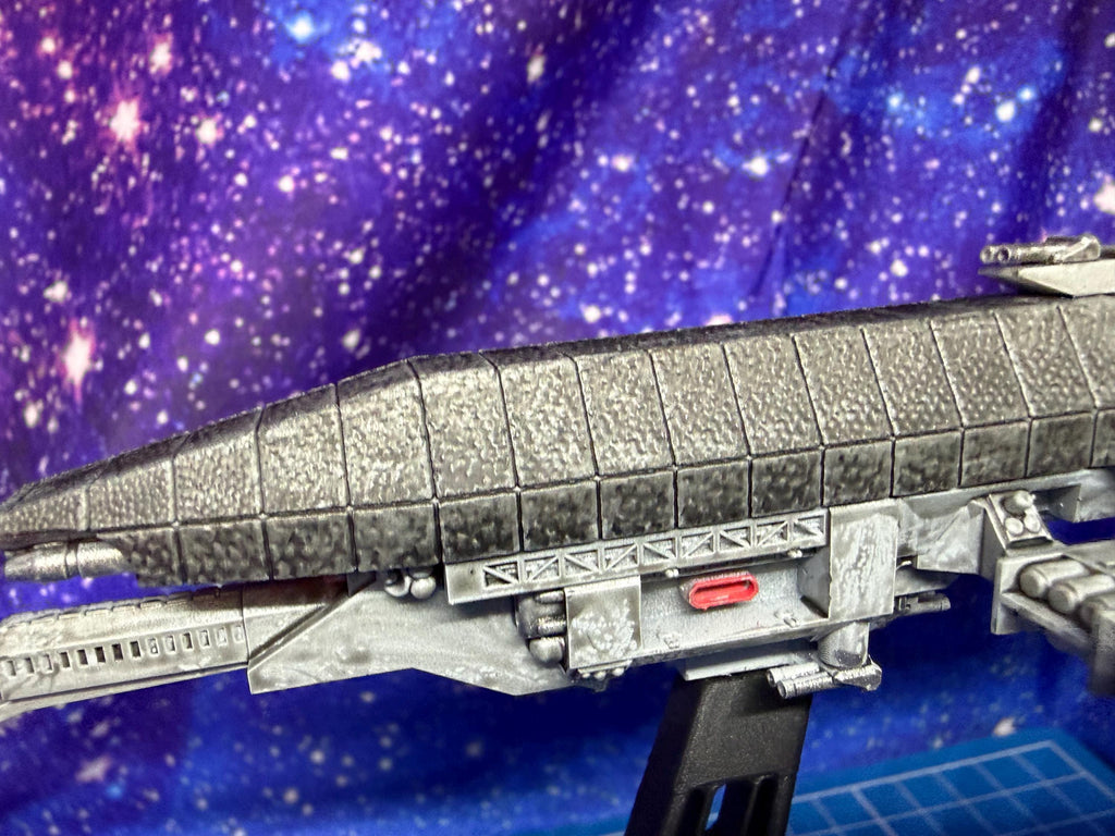Earthforce Warlock-X Nemesis Destroyer scaled for Star Wars Armada scale games 187mm