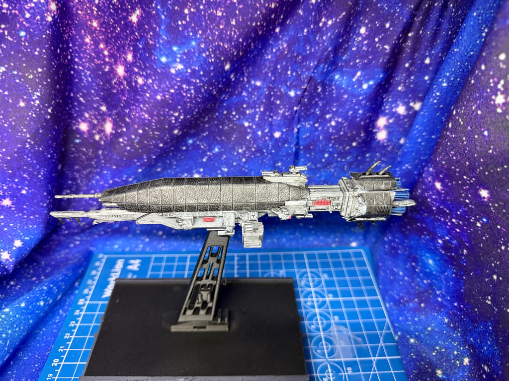 Earthforce Warlock-X Nemesis Destroyer scaled for Star Wars Armada scale games 187mm