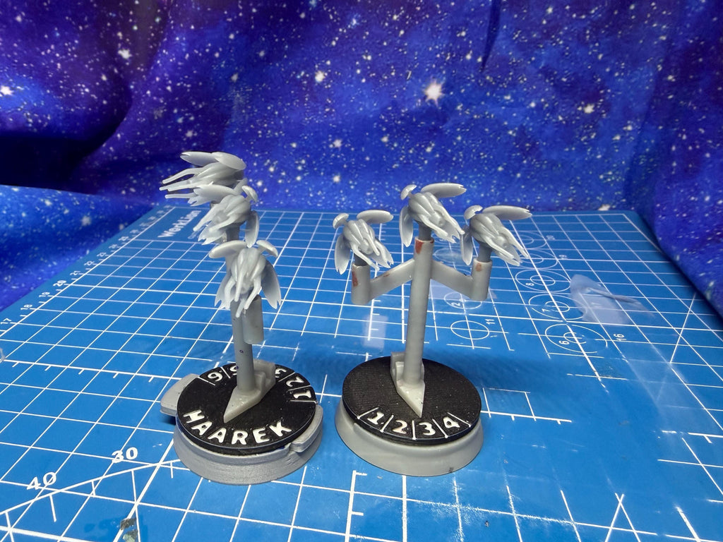 Babylon 5 Vorlon Fighter Squadron (6) for Star Wars Armada scale games